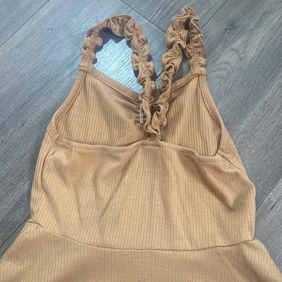 Girl's Cat & Jack Skater Dress in Tan Color - Picture 3 of 3